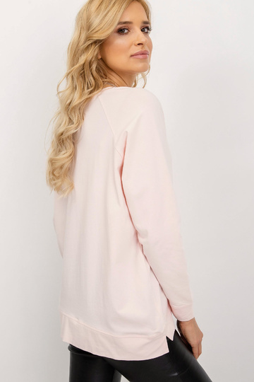 Světle růžová mikina Nadia 2