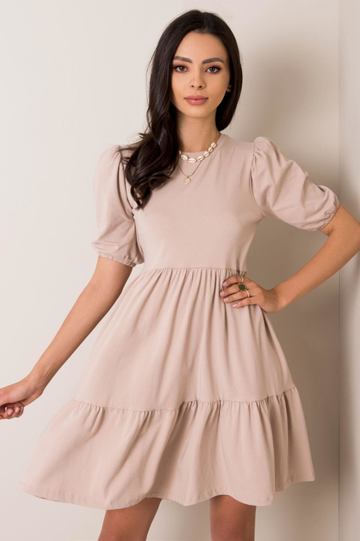 Béžové šaty Perla RUE PARIS