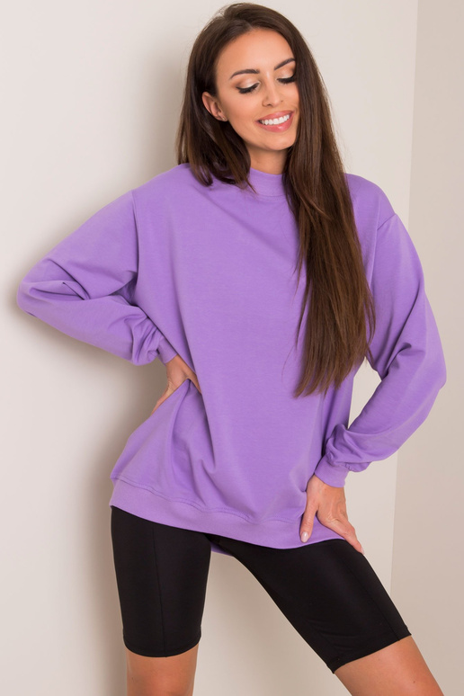 Fialová Twist mikina Fialová Twist mikina