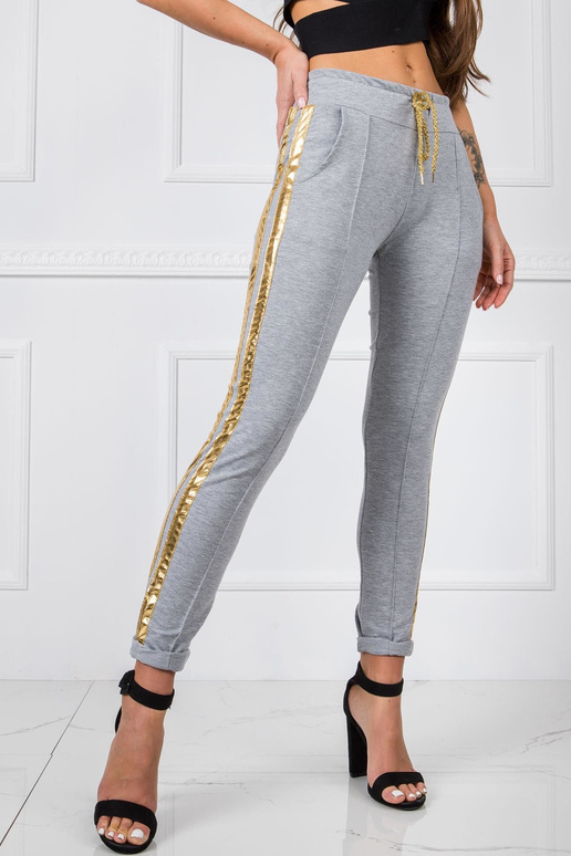 Šedé kalhoty Sibille