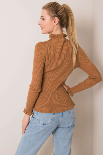 Hnědý svetr Emille RUE PARIS