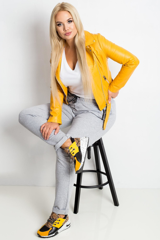 Šedé kalhoty nadměrné velikosti Savage