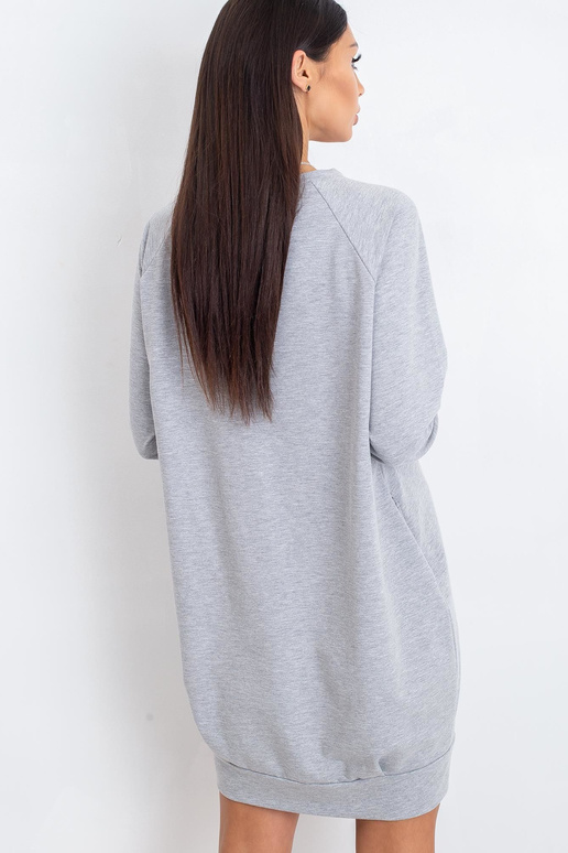 Šedé šaty Cristine