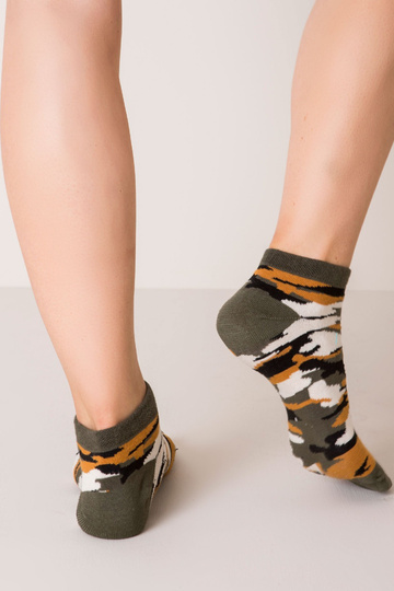 Khaki ponožky ve vojenských... 2