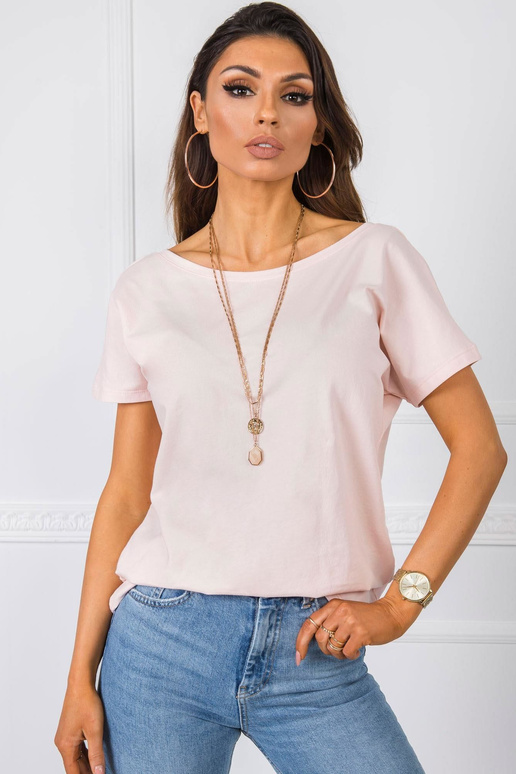 Světle růžové tričko Fire Světle růžové tričko Fire