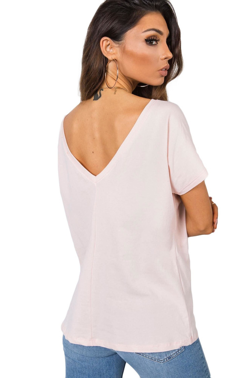 Světle růžové tričko Fire Světle růžové tričko Fire