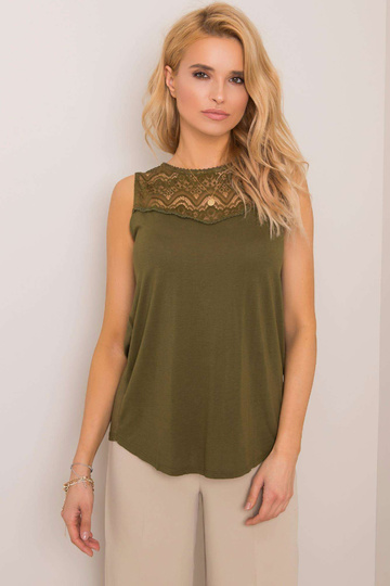 Khaki top Friendly 2