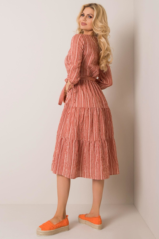 Cihlové šaty Hannah