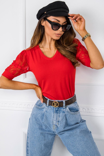 Červená halenka Angel RUE... 2