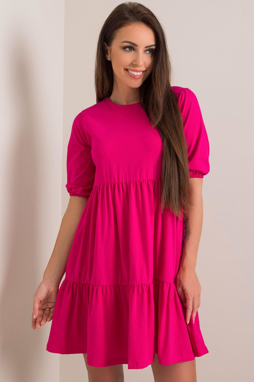 Fuchsiové šaty Perla RUE PARIS