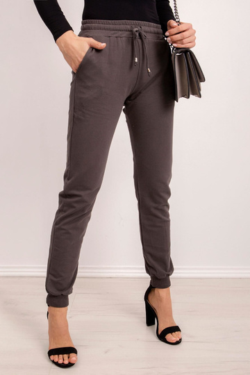 Tmavé khaki kalhoty Faster 2