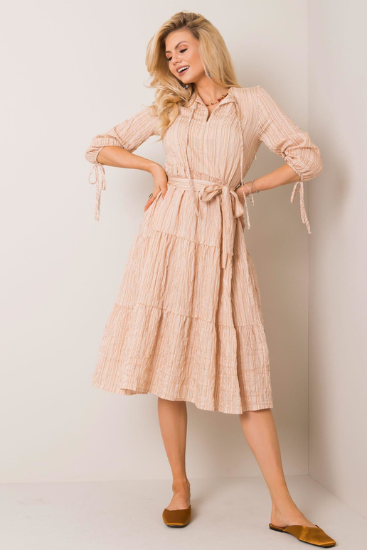 Béžové šaty Hannah