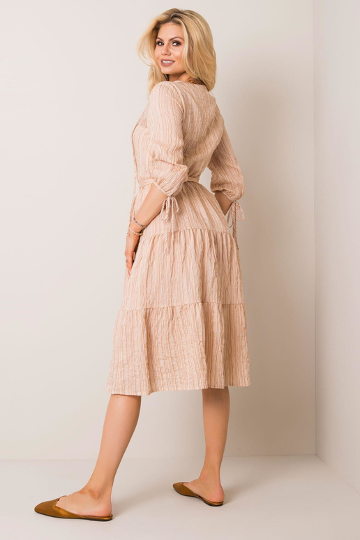 Béžové šaty Hannah