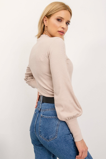 Lehká kávová halenka RUE...