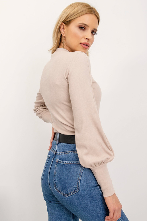 Lehká kávová halenka RUE PARIS Lauren Lehká kávová halenka RUE PARIS Lauren