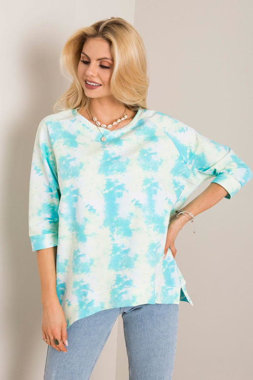 Modrožlutá mikina od Katherine RUE PARIS