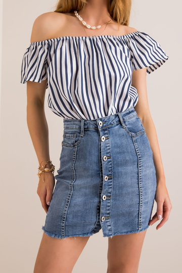 Stále modrá sukně 2