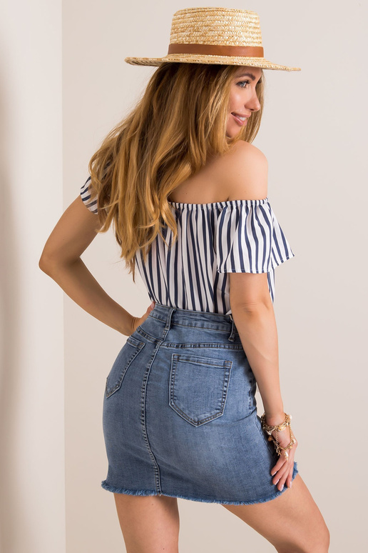 Stále modrá sukně