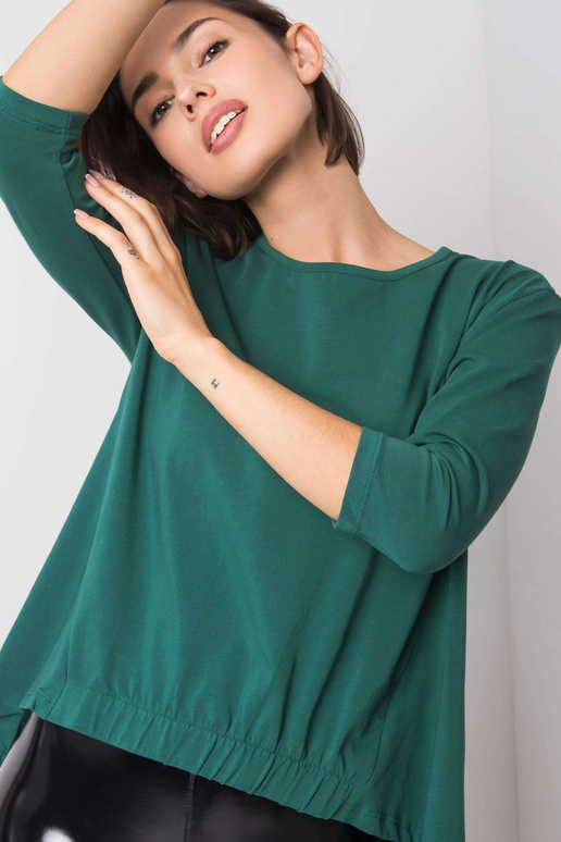 Lexyina tmavě zelená halenka