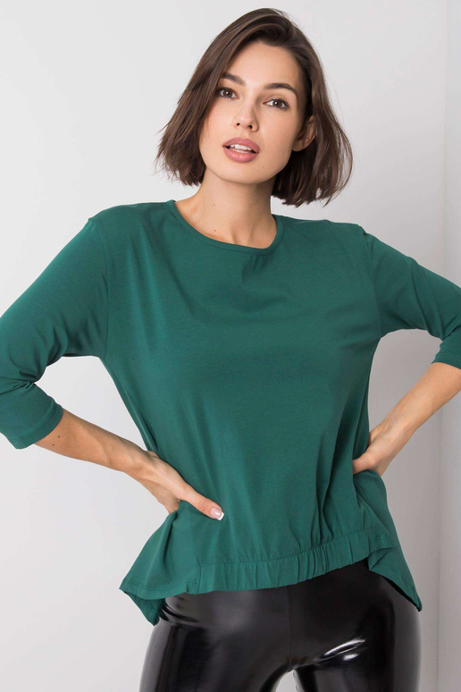 Lexyina tmavě zelená halenka