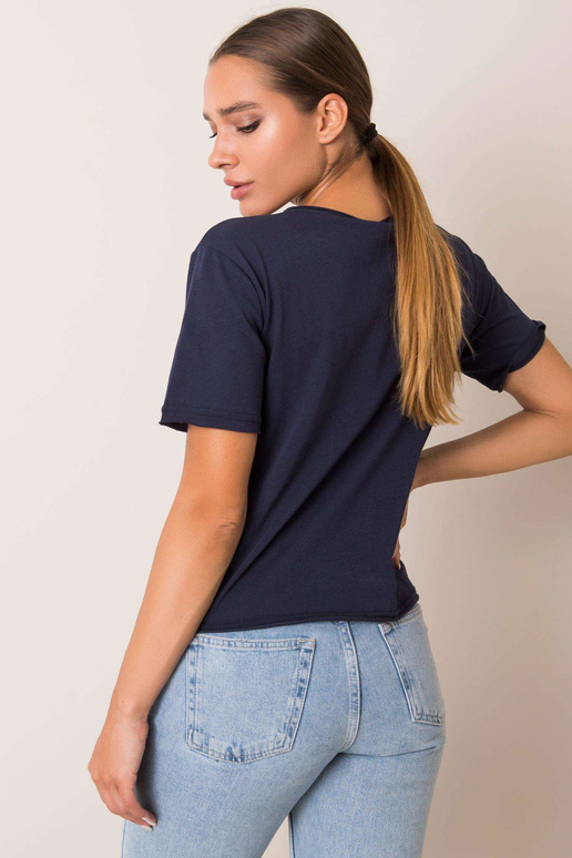 Tmavě modré tričko Star FOR FITNESS