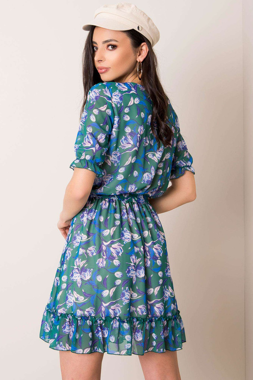 Tmavě zelené šaty Jane