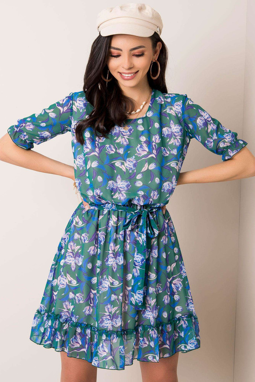 Tmavě zelené šaty Jane