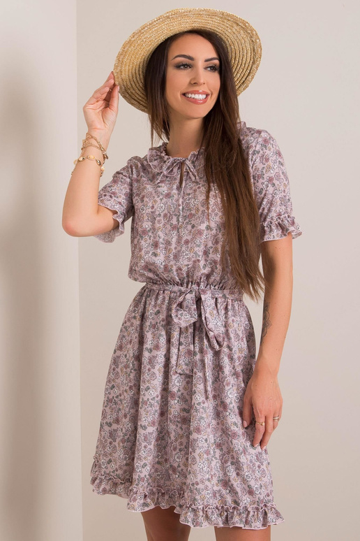 Světle fialové šaty Mirella