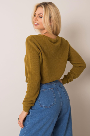 Olivový svetr Seleste... 2