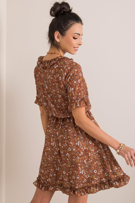 Hnědé šaty Mirella