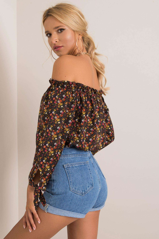 Černá halenka Brianna SUBLEVEL