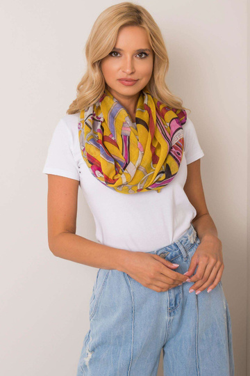 Žlutý vzorovaný popruh