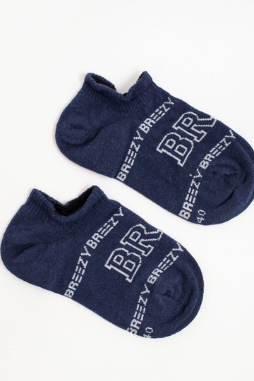 Tmavě modrá zápatí s potiskem 2