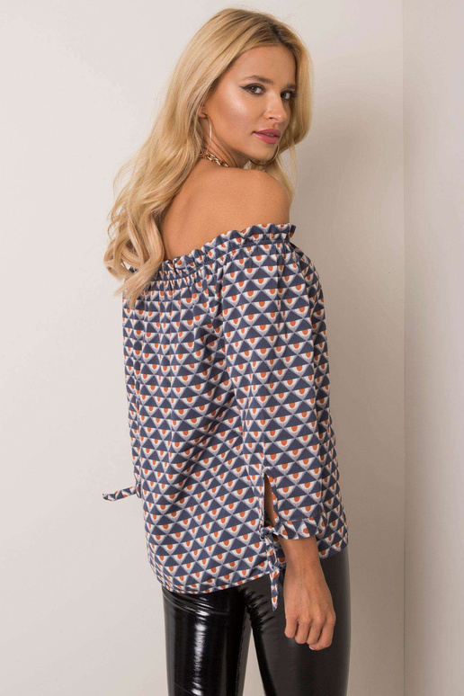 Tmavě modrá halenka Madison SUBLEVEL