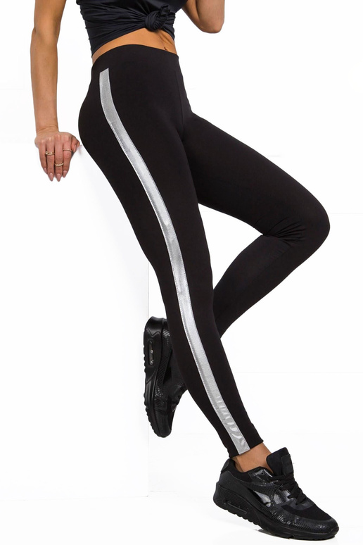 Černostříbrné legíny Rissa RUE PARIS Černostříbrné legíny Rissa RUE PARIS