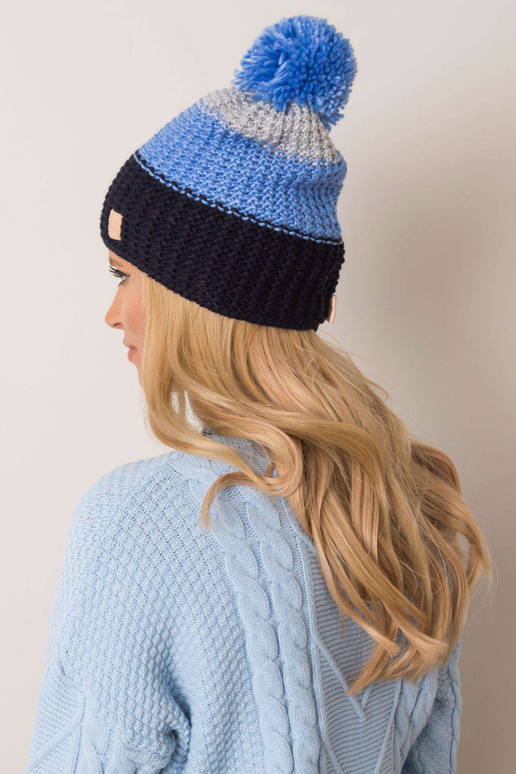 Námořnická modrá zimní čepice RUE PARIS