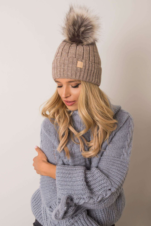 Čepice-JK-CZ-8,71-tmavě béžová