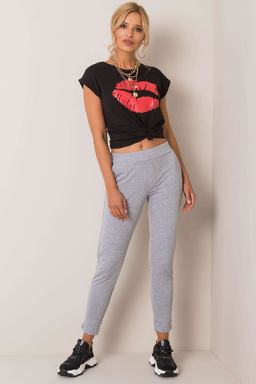 Šedé kalhoty Nina 2