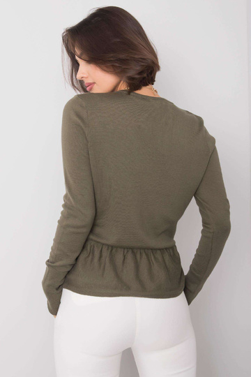 Khaki svetr Melby RUE PARIS