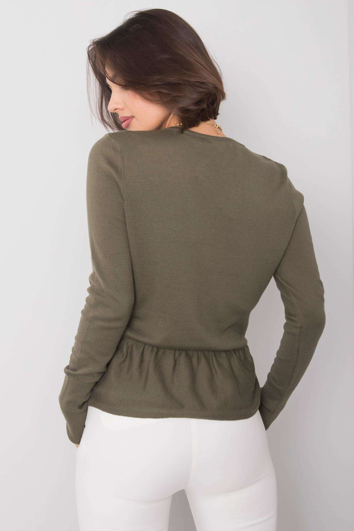 Khaki svetr Melby RUE PARIS