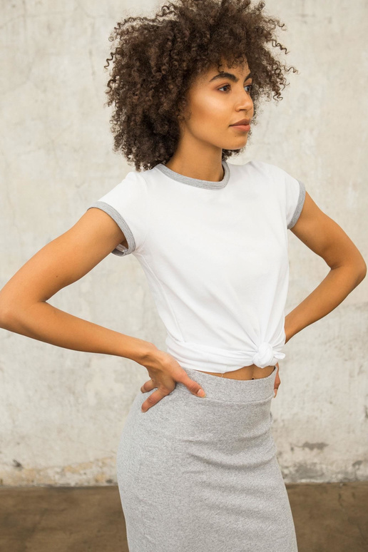 PRO FITNESS Bílé tričko Move