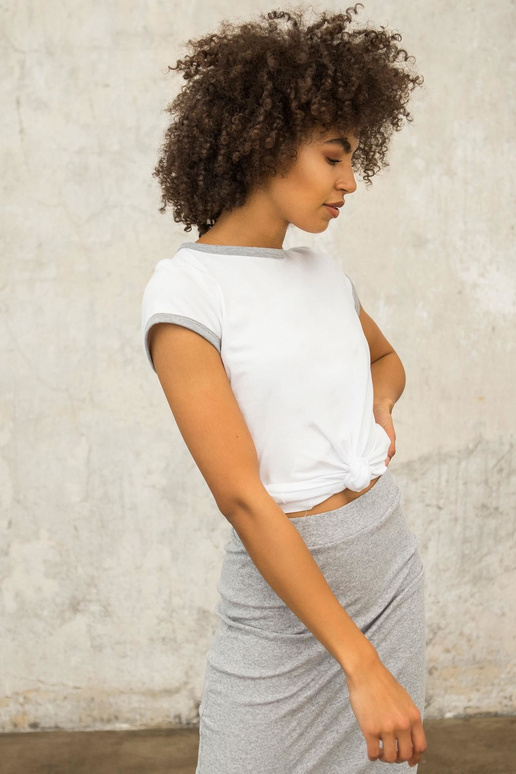 PRO FITNESS Bílé tričko Move