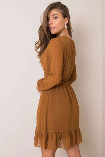 Hnědé šaty Noella SUBLEVEL