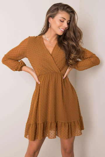 Hnědé šaty Noella SUBLEVEL 2