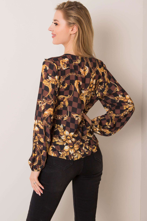 Blairina hnědočerná halenka