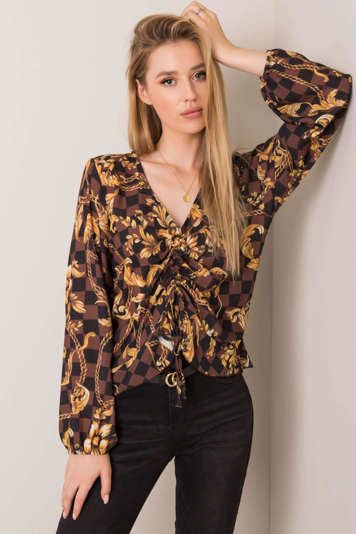 Blairina hnědočerná halenka