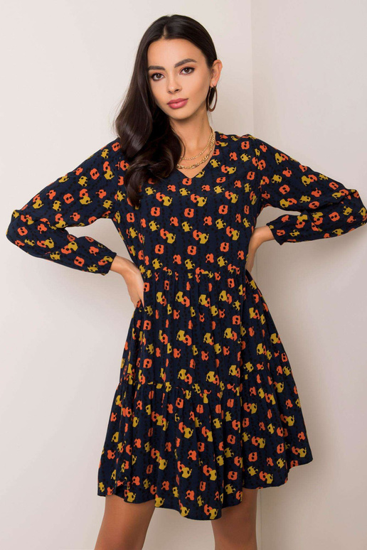 Tmavě modré šaty Gironna SUBLEVEL