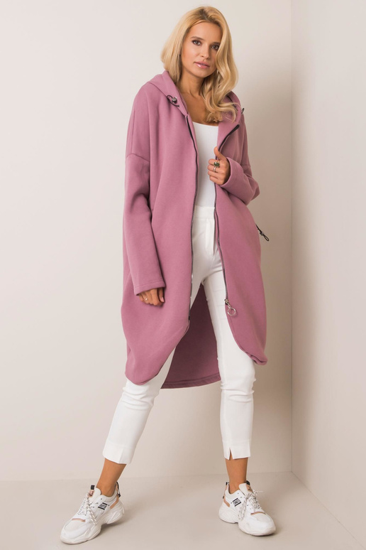 Špinavě růžová mikina Tina RUE PARIS Špinavě růžová mikina Tina RUE PARIS