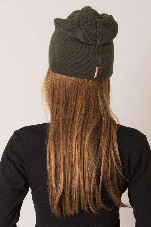 Khaki čepice basic RUE PARIS