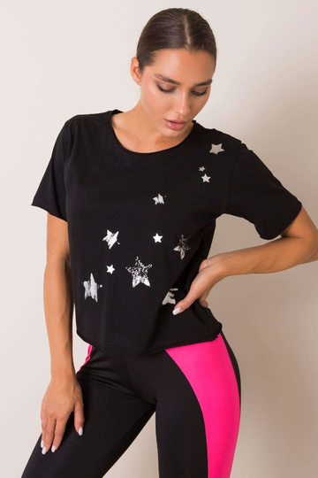 Tričko Black Star FOR FITNESS